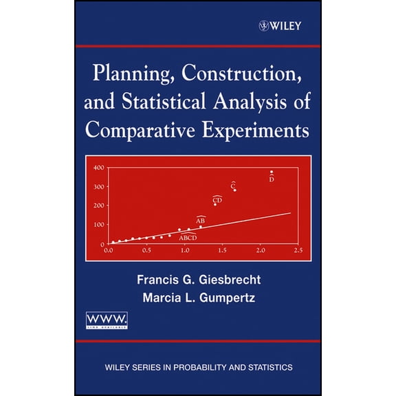 Wiley Probability and Statistics Planning, Construction, and Statistical Analysis of Comparative Experiments, Book 405, (Hardcover)