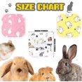 thumbnail image 2 of 6 Pieces Guinea Pig Cage Liners Washable Reusable Guinea Pig Pee Pads Non-Slip and Fast Absorbent Guinea Pig Bedding Breathable Waterproof Pet Training Pads for Small Animals, 2 of 6