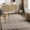 Tan, Charcoal, Off White / Miho, variant on Hauteloom Cygnus Jute Living Room, Bedroom Area Rug - Geometric Square Abstract - Contemporary Modern Minimalist - Beige, Tan, Brown - 2' x 3'