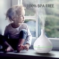 thumbnail image 6 of Anjou AD012 500ml Cool Mist Humidifier Aromatherapy Diffuser DI61_W, 6 of 7