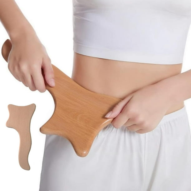 Herramienta de masaje de terapia de madera, masajeador de drenaje linfático de madera, herramientas para esculpir el cuerpo para maderoterapia, anticelulitis, Gua Sha, liberación muscular