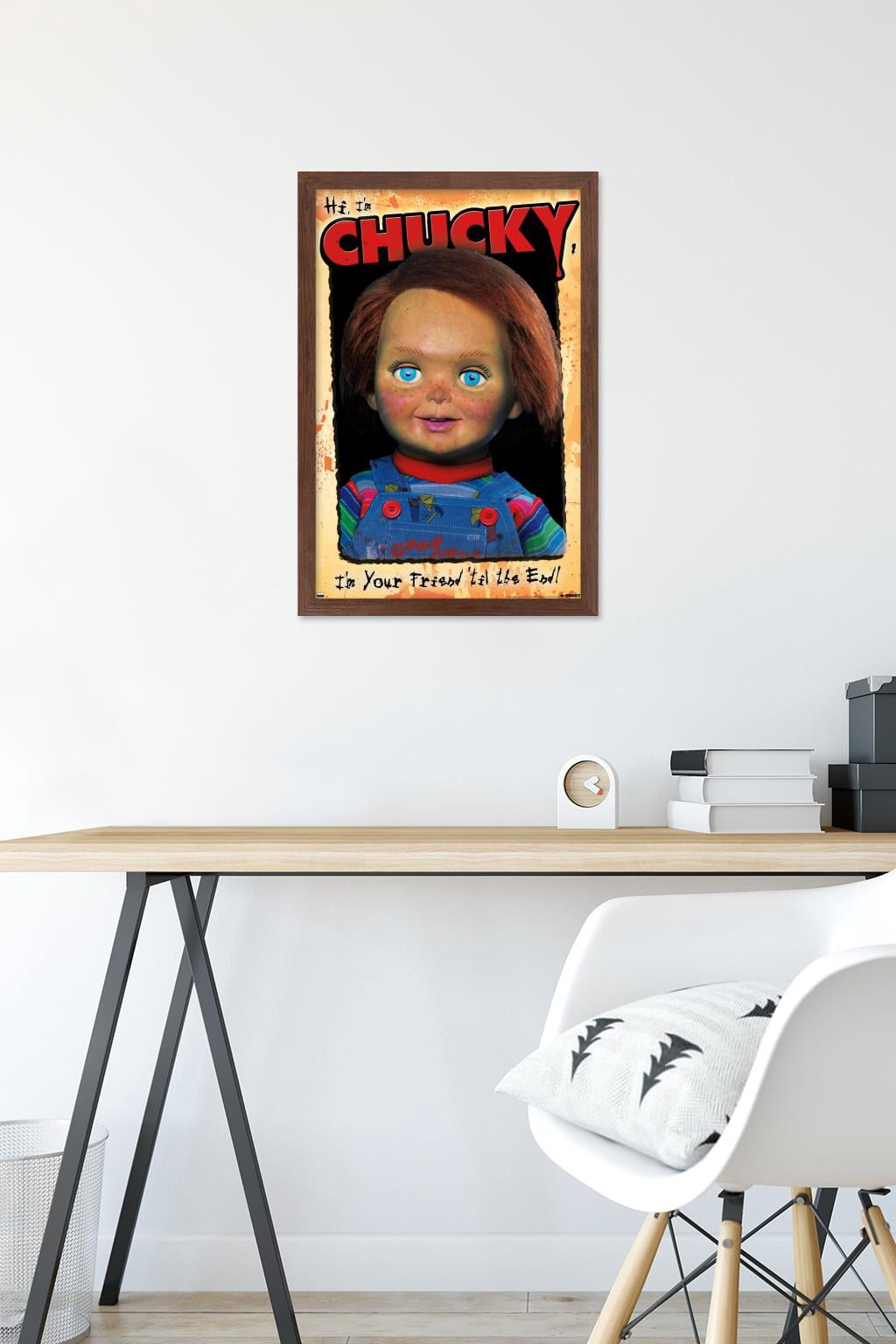 Child's Play 2 - Portrait Wall Poster, 14.725" x 22.375" Framed
