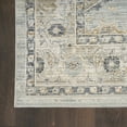 thumbnail image 4 of Nourison Nyle Distressed Light Blue 2'3" x 12' Area Rug (2x12), 4 of 7