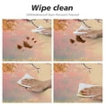 thumbnail image 4 of Nawypu Round Fabric Tablecloth Landscape Round Table Cover Dark Coral Green Table Cloth Cover Oil Proof Spill Proof Wipeable for Kitchen Dining, Party, Outdoor, 4 of 7