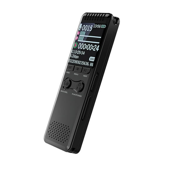 asddcavvf Digital Recorder Voice Activated Recorder Mini Portable Tape Recorder with Playback Functi