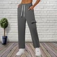 thumbnail image 6 of Bovemsi Lounge Pants Women Autumn And Winter Fashion Plus Size Casual Sports Pants Hiking Pants, 6 of 8