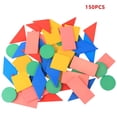 thumbnail image 3 of Baohd 150Pcs Self-adhesive Foams Stickers Colorful DIY Sponge Sticker Three-dimensional Decal Kindergarten Handmade Educational 1Set, 3 of 6