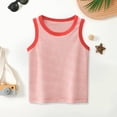 thumbnail image 4 of Akiihool Hauts pour Garçons T-Shirts à Manches Courtes d'Été à Col Rond pour Garçons une Pièce (Rouge, 6-8 Ans), 4 of 4