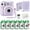 Lilac Purple, variant on Fujifilm Instax Mini 12 Instant Camera + 60 Photo Prints + Quality Photo Value Bundle, Case, Decoration Stickers, Frames, Photo Album, (Mint Green)