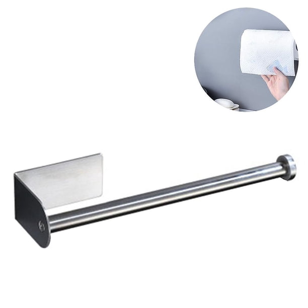 UMBWORLD No-Drill Toilet Paper Holder - 3M Adhesive Stainless Steel Roll Holder For Bathroom, SUS304 Gold