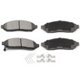 thumbnail image 1 of Eccpp D1094-8200 Juego De 4 Pastillas De Freno De Disco Semimetálicas Delanteras Para Nissan Frontier 2005-2019 Pathfinder 2005-2012 Xterra 2005-2015 Suzuki Equator 2009-2012, 1 of 5
