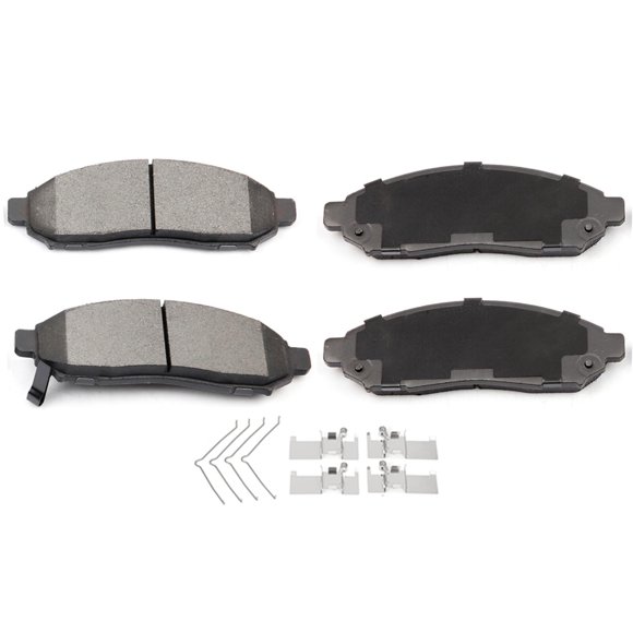 Eccpp D1094-8200 Juego De 4 Pastillas De Freno De Disco Semimetálicas Delanteras Para Nissan Frontier 2005-2019 Pathfinder 2005-2012 Xterra 2005-2015 Suzuki Equator 2009-2012