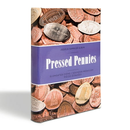 Jager & Sammler Pressed Pennies / Elongated Coin Collector Album, Pressed Penny Album By Jager