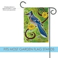 thumbnail image 3 of Toland Home Garden Blue Jay Birds Bird Flag Double Sided 12x18 Inch, 3 of 5