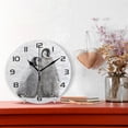 thumbnail image 3 of GZHJMY Snow Penguins Clock, Silent Round Wall Clock, Non Ticking Battery Device Clocks, Creative Decoration Wall Clock for Living Room Bedroom Office Kitchen, 3 of 7
