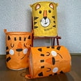 thumbnail image 3 of PEACNNG Roaring Fun: Lion and Tiger Pattern Cartoon Clothes Laundry Baskets for Home, Bathroom, and Toy Storage(40X50CM), 3 of 5