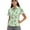 Axolotls Shamrock Polka Dot, variant on COEQINE Women 1/4 Zip Golf Shirts St. Patrick's Day Moisture Wicking Quick Dry Fit Golf Polo Shirt Lightweight Short Sleeve Sportswear White and Green Shamrock Print Quick Dry Fit Tennis Shirts, XS