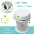 thumbnail image 3 of Xingzhi Ventilateur RV 12V pour Remorque de Voyage, Moteur de Véhicule Récréatif, Évent d'Échappement, Refroidissement, Extracteur de Champignons Réglable, Accessoires de Ventilation pour Remorque, 3 of 6