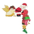 thumbnail image 1 of De La Puerta De Los Alces Adorna La Decoración Del Marco De La Puerta De Madera De La Navidad Para La Decoración De La Navidad Minnieouse HA039943-03, 1 of 5