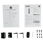 JBL Professional COL600BK 24 Slim Column Speaker, Black, 1 pc