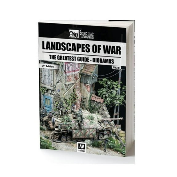 Acrylicos Vallejo Landscapes Of War Vol. 3 Book