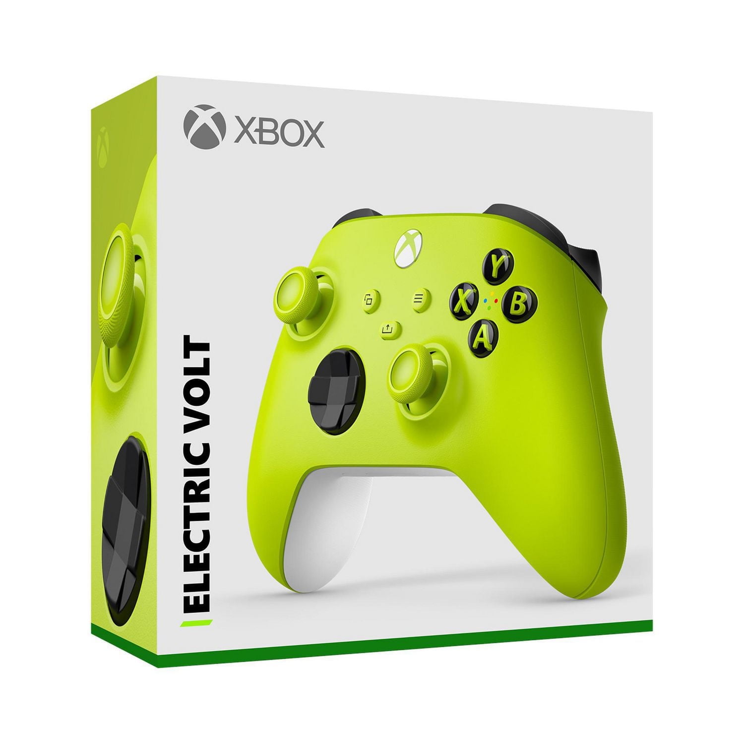 Xbox Wireless Controller – Electric Volt for Xbox Series X|S, Xbox One, and Windows 10 Devices