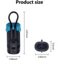 thumbnail image 2 of Seat Belt Bypass Plug ABS Seat Belt Harness For Polaris, 2 of 4