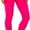 Neon Fuchsia, variant on ToBeInStyle Women's Footless Elastic Stretch Leggings