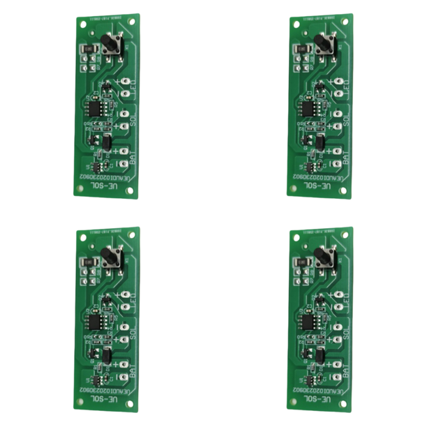 Placa Circuito Solar 3.7V 3 Amarcado en La Control Pared