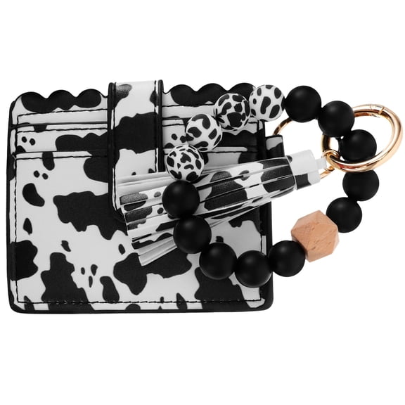 GASTROPOD Women Wallet Cow Print Purse Clutch Purse with Wristlet Wallet Card Holder Wallet