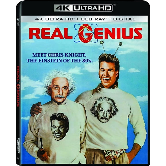 Real Genius (4K, Blu-ray, Digital) [1985] (English)