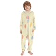 thumbnail image 2 of Vzayyk 4T-14Y Size Aviliable Cozy One-Piece Footless Sleeper Pajama Clown Balloons, 2 of 8