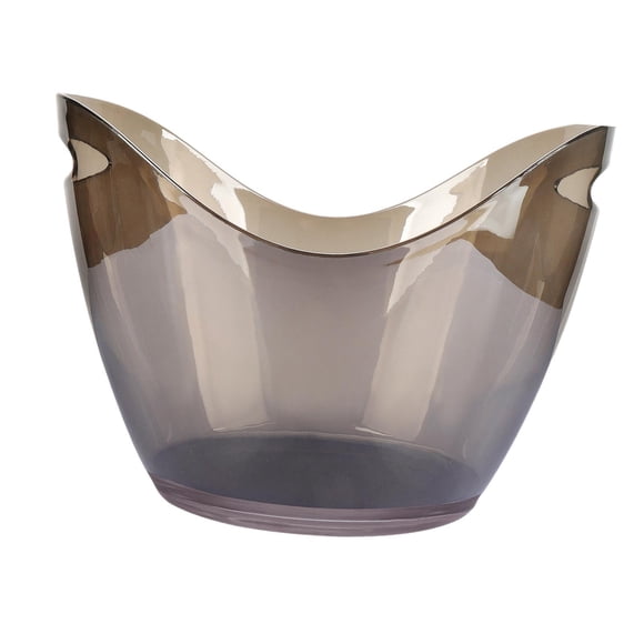 Cateissary 8 Liter Plastic Wine/champagne Ice Bucket Gift Bar Restaurant House Hotel Clear Barra de herramientas