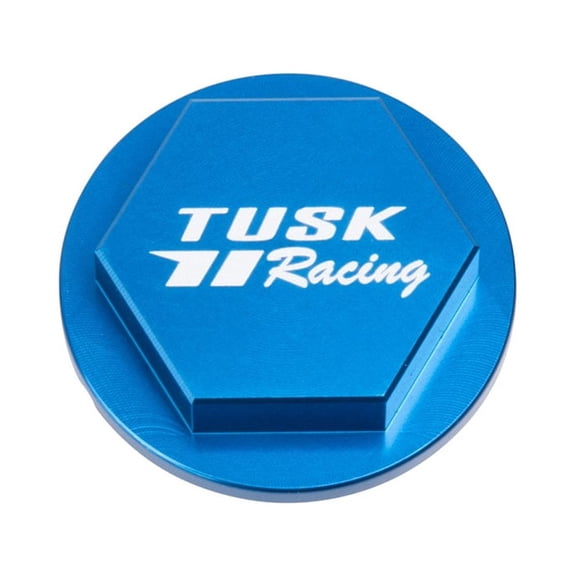 TUSK Anodized Rear Brake Reservoir Cap Blue for Husqvarna TE 150 2017-2018
