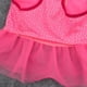 thumbnail image 5 of Falda de gasa roja rosa para perros, ropa de primavera y verano para mascotas, falda para mascotas con patrón "I love my mommy" MFZFUKR l, 5 of 6