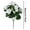 B, variant on 6PCS Artificial Geraniums Silk Flowers - Outdoor UV Resistant Geranium Bushes, Realistic Flowers for Garden, Patio, Cemetery Decor - All Season Hanging for Porch & Indoor Decor