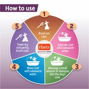 شامبو Hartz Groomers أفضل تكييف للكلاب ، رائحة نسيم استوائي ، 18 أوقية.