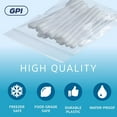 thumbnail image 4 of GPI 4” x 6” Heavy Duty Ziplock Bag 4 Mil Clear Resealable Bags for Travel, Storage & Shipping, 1000-Pack, 4 of 8