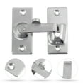thumbnail image 3 of 1 Set Flat Door Latch Stainless Steel Safety Buckle Anti Pick, 3 of 6