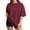 Red, variant on Leopard Print Shirts For Women Crew Neck Short Sleeve Oversized Tshirts Womens Casual Athletic Loose Fit Trendy Tee For Workout & Daily Wear