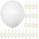 thumbnail image 2 of KAKOWELY 100 globos blancos de látex de 12 pulgadas, globos temáticos blancos para baby shower, fiesta de bodas, 2 of 5