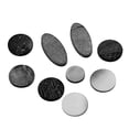 thumbnail image 2 of OULII 9pcs/set Tenor Saxophone Key Buttons Synthetic Material Black for Musicians, 2 of 5