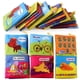 thumbnail image 3 of 6 libros de baño para bebés, lavables, de tela resistente al color, seguros, con sonido de crujido, libros para bebés a prueba de agua para juegos de educación temprana, 3 of 15