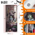 thumbnail image 3 of asddcavvf Window Stickers Window Clings Scary Window Decoration With Door Decal Jungle Stickers, 3 of 4