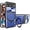 Blue, variant on for Google Pixel 9 Pro/Pixel 9 2024  Case with Magnetic Ring Kickstand, Rugged Military Grade Shockproof Heavy Duty Case with Slide Camera Lens Cover for Google Pixel 9 Pro JS-Red