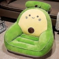 thumbnail image 1 of 50/60cm Cartoon Baby Stuffed Sofa Cushion Kawaii Dinosaur Cat Avocado Rabbit Soft Pillow Rest Sofa Floor Mat Surprise Home Decor, 1 of 4