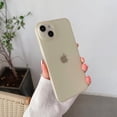 thumbnail image 3 of Funda de teléfono ultradelgada, suave, transparente y mate para iPhone 15, 16 Pro Max, i 14 Plus, 11, 13, 12 Mini, transparente, color morado oscuro, 3 of 5