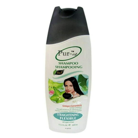 Straightening Flexible Shampoo With Ginkgo+Carambola(400ml) 307303 By Purest