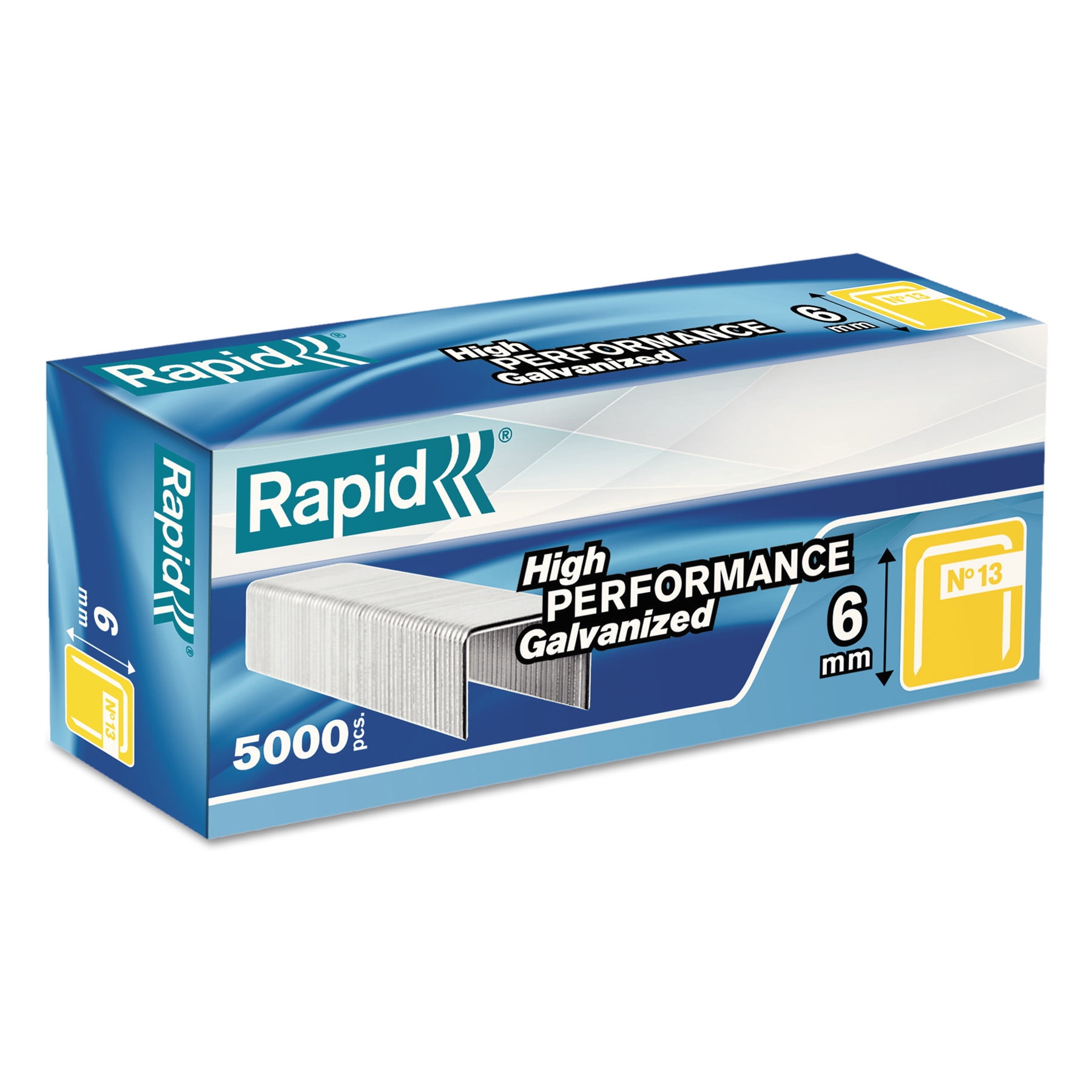 5000 Rapid Premium Brand Carton Staples 26/6 Leg Length 6mm 