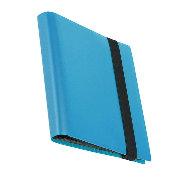 Álbum de tarjetas coleccionables Hugo Carpeta de transporte de tarjetas Azul claro